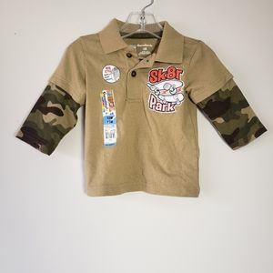 Garanimals Mock Long Sleeve Tee